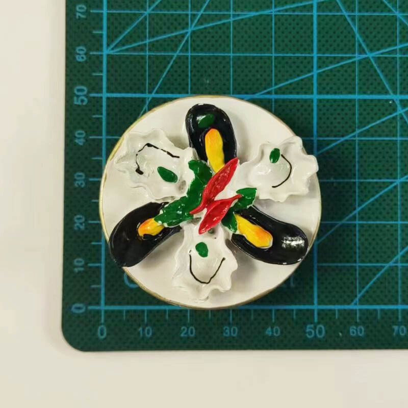 3D külmkapimagnetid kodukaunistusteks, külmkapimagnet, arbuus, aedvili, tomat, tšilli, banaan, mereannid, kleebised