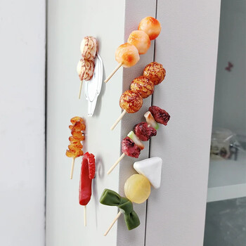 Bionic Food Fridge Magnets 3d Simulation Food Cute Refrigerator Magnetic Stickers for Photo Magnetic Sticker Διακόσμηση κουζίνας