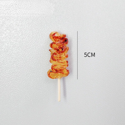 Bioniniai maisto šaldytuvo magnetai 3D imitaciniai maisto produktai mieli šaldytuvo magnetiniai lipdukai, skirti fotomagnetiniams lipdukams virtuvės dekoravimui