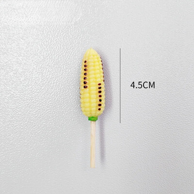 Bioniniai maisto šaldytuvo magnetai 3D imitaciniai maisto produktai mieli šaldytuvo magnetiniai lipdukai, skirti fotomagnetiniams lipdukams virtuvės dekoravimui