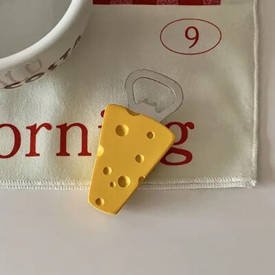 Κορεάτικο Ins Ανοιχτήρι μπύρας Kawaii Candied Haws Cheese Ψυγείο Μαγνήτες Διακόσμηση σπιτιού Κουζίνα Gadget Χαριτωμένο μπρελόκ ανοιχτήρι μπουκαλιών