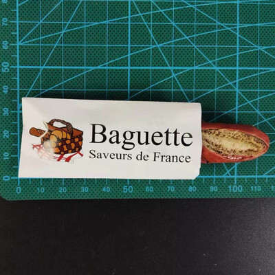 Roughage Baguette-Δημιουργικό τρισδιάστατο μαγνητικό αυτοκόλλητο ψυγείου, Αναμνηστικό μαγνήτη ψυγείου, Αξεσουάρ διακόσμησης σπιτιού