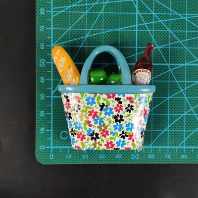 Roughage Baguette-Δημιουργικό τρισδιάστατο μαγνητικό αυτοκόλλητο ψυγείου, Αναμνηστικό μαγνήτη ψυγείου, Αξεσουάρ διακόσμησης σπιτιού