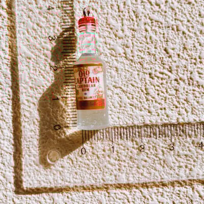 10 τεμ. Drinking Wine White Bottle Charms for Pendent Jewelry Making Supplies Μπρελόκ κολιέ σκουλαρίκια DIY Findings Αξεσουάρ