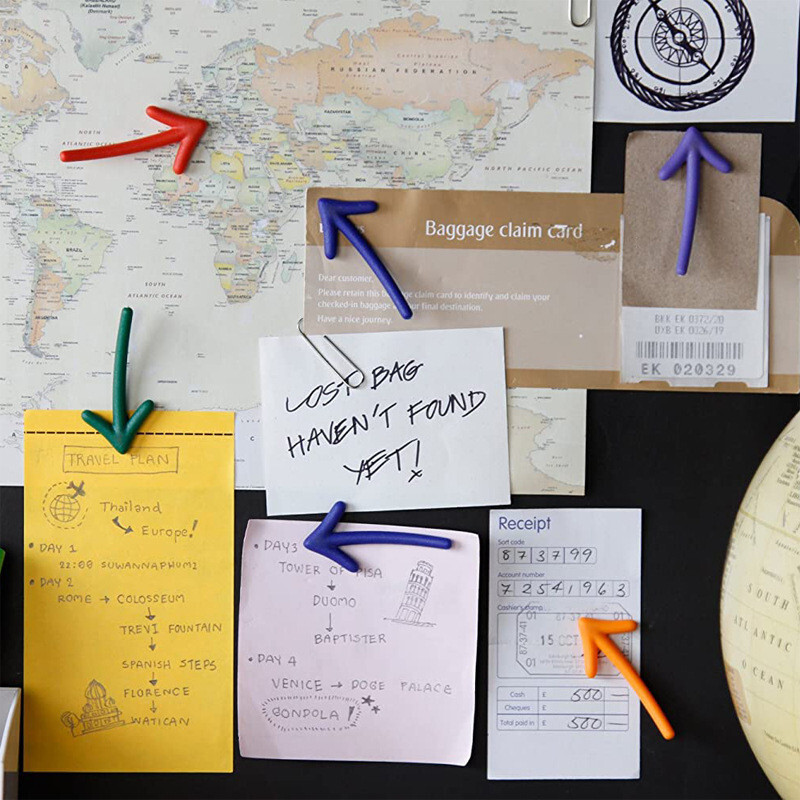 Δώρο διακόσμησης ψυγείου για κουζίνα Χαριτωμένο μπαλόνι βέλος Μήνυμα στον πίνακα Διακόσμηση σπιτιού Διακόσμηση ψυγείου με μαγνήτη αυτοκόλλητο αφίσα Anime