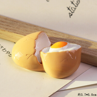 Προσομοίωση Αυγό Ψυγείο Μαγνήτες Ψυγείο Μαγνητικά αυτοκόλλητα Διακοσμητικά σπιτιού σε στυλ τροφίμων