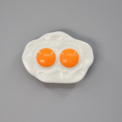 Προσομοίωση Αυγό Ψυγείο Μαγνήτες Ψυγείο Μαγνητικά αυτοκόλλητα Διακοσμητικά σπιτιού σε στυλ τροφίμων