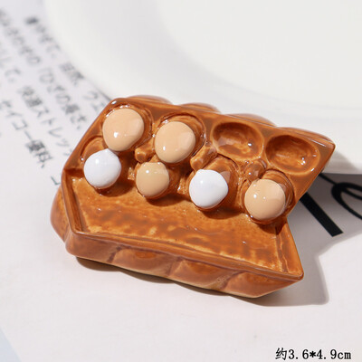 Προσομοίωση Αυγό Ψυγείο Μαγνήτες Ψυγείο Μαγνητικά αυτοκόλλητα Διακοσμητικά σπιτιού σε στυλ τροφίμων