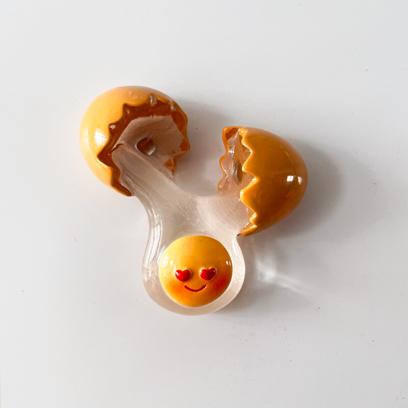 Προσομοίωση Αυγό Ψυγείο Μαγνήτες Ψυγείο Μαγνητικά αυτοκόλλητα Διακοσμητικά σπιτιού σε στυλ τροφίμων