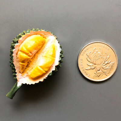 Δημιουργικά τρισδιάστατα μαγνητικά αυτοκόλλητα ψυγείου φρέσκων φρούτων μαγνητική διακόσμηση δωματίου τροφίμων Ανανάς λεμόνι κεράσι μαγνήτες ψυγείου δώρο