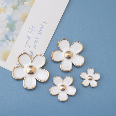 Magnetkülmik Cartoon Creative Kõrgekvaliteedilisest sulamist Daisy Flower teadetetahvel koos kleebisega magneti kaunistamiseks