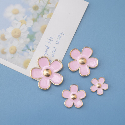 Magnetkülmik Cartoon Creative Kõrgekvaliteedilisest sulamist Daisy Flower teadetetahvel koos kleebisega magneti kaunistamiseks