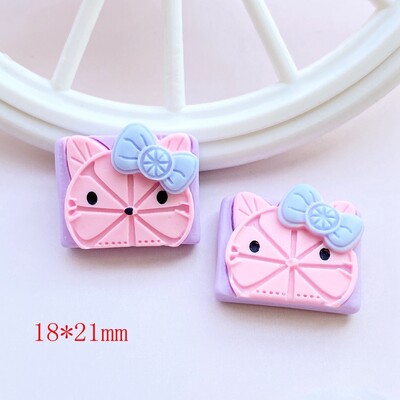 10 tk. Uus vaiguhübriidsimulatsiooniga kirjatarbed õppetarvikud Lameda seljaga Cabochon väljalõigete album DIY kaunistused Aksessuaarid F88