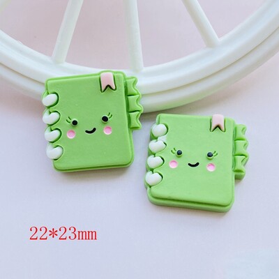 10 tk. Uus vaiguhübriidsimulatsiooniga kirjatarbed õppetarvikud Lameda seljaga Cabochon väljalõigete album DIY kaunistused Aksessuaarid F88