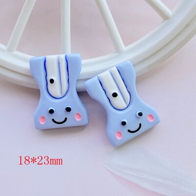 10 tk. Uus vaiguhübriidsimulatsiooniga kirjatarbed õppetarvikud Lameda seljaga Cabochon väljalõigete album DIY kaunistused Aksessuaarid F88