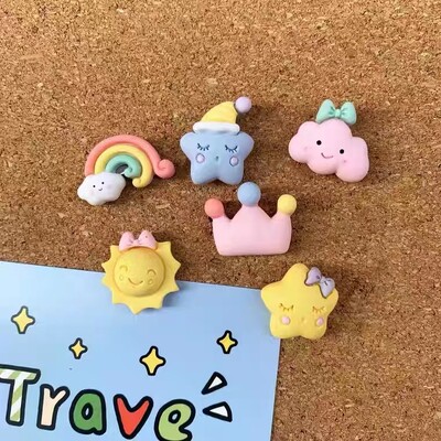 Mini Sun Cloud Fridge Magnet Δημιουργικό μαγνητικό διακοσμητικό κινούμενο σχέδιο Διακόσμηση σπιτιού