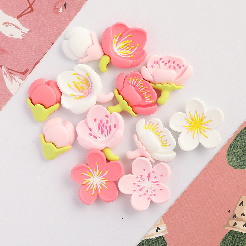 Χαριτωμένο λουλούδι μαγνήτες ψυγείου Δημιουργικά δώρα γενεθλίων Ψυγεία σπιτιού Διακόσμηση με μαγνητικό αυτοκόλλητο ρητίνης Kawaii Θήκη σημειώσεων μηνύματος