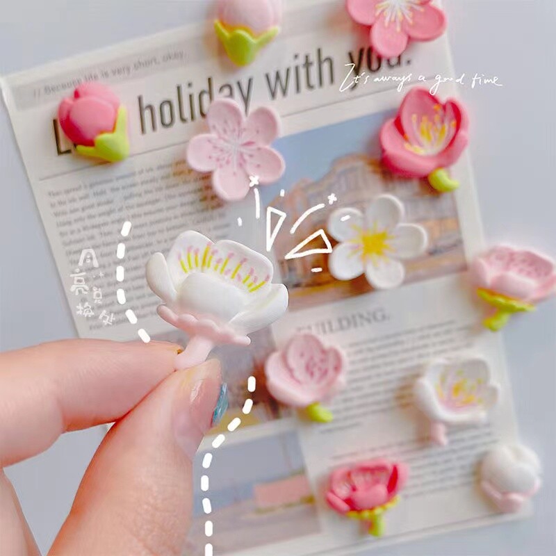 5 τμχ Μικρά φρέσκα λουλούδια Ρητίνη ηλίανθου Αυτοκόλλητα ψυγείου Χαριτωμένη μαγνητική διακόσμηση ψυγείου κουζίνας Διακόσμηση σπιτιού