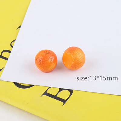10 komada smole, lijepa miješana umjetna naranča, slatko voće, grožđe, jaje, kawaii DIY ukrasi, dodaci