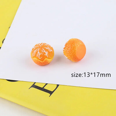 10 komada smole, lijepa miješana umjetna naranča, slatko voće, grožđe, jaje, kawaii DIY ukrasi, dodaci