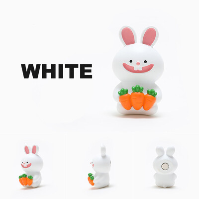 Νέο σχέδιο κινουμένων σχεδίων Ροζ Λευκό Κουνέλι Μαγνήτες Ψυγείου Τρισδιάστατα χαριτωμένα Anime Ζώα Ψυγείο Διακοσμητικά Μαγνήτης Φωτογραφική διακόσμηση σπιτιού τοίχου