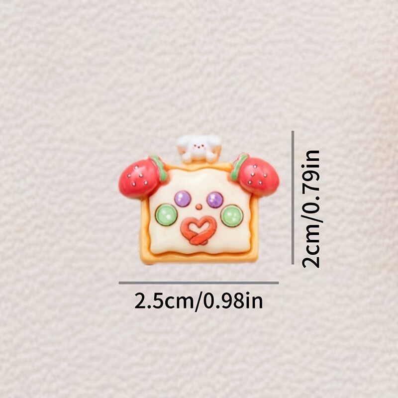 8-osaline loominguliste külmkapimagnetite komplekt – armsa multifilmi kujundusega, vastupidav Abs vaik, ideaalne köögi- ja kontorikaunistuseks