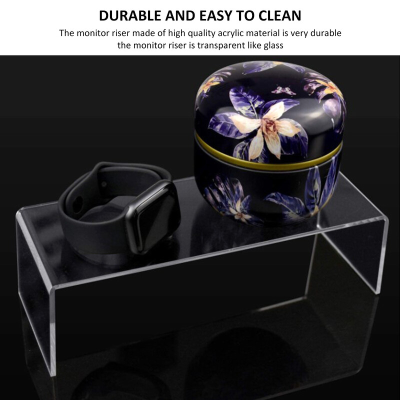 3 τμχ Ακρυλική βάση επίδειξης Ακρυλική βάση προβολής σχήματος U Ανθεκτική, ελαφριά βάση, κοσμήματα, σε διάφορα μεγέθη