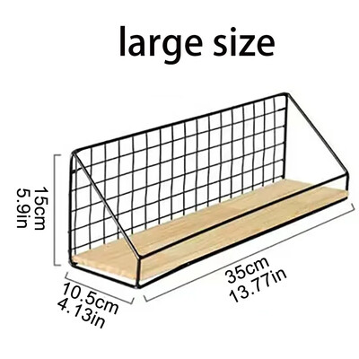 Creative seinale kinnitatavad riiulid, magamistoa rauast seinale riputatavad hoiuriiulid, hoiukorvid, rippuv riiul, kodukorraldus