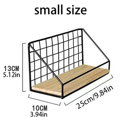 Creative seinale kinnitatavad riiulid, magamistoa rauast seinale riputatavad hoiuriiulid, hoiukorvid, rippuv riiul, kodukorraldus