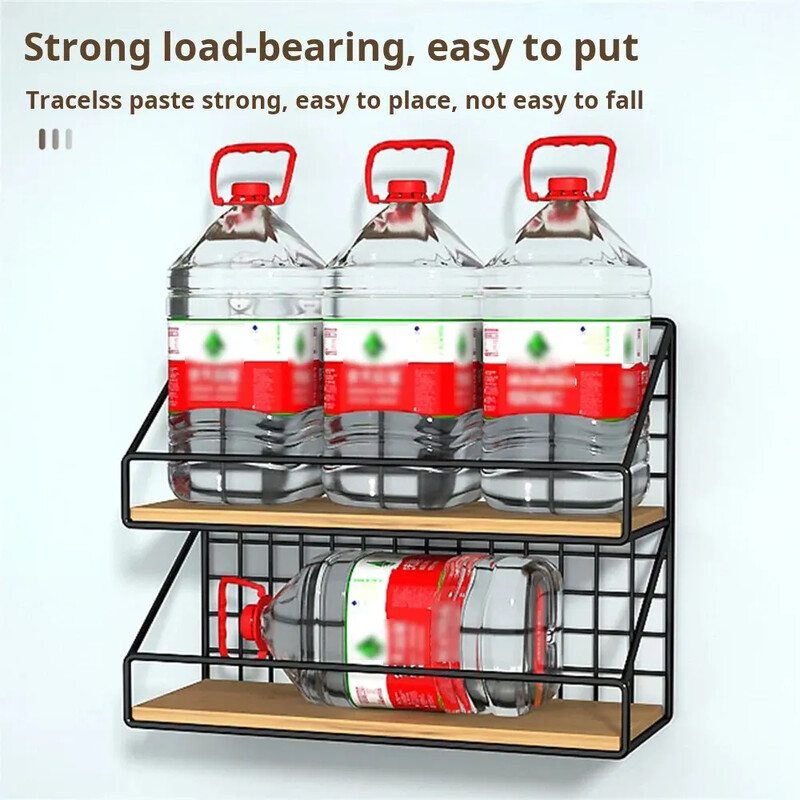 Creative seinale kinnitatavad riiulid, magamistoa rauast seinale riputatavad hoiuriiulid, hoiukorvid, rippuv riiul, kodukorraldus