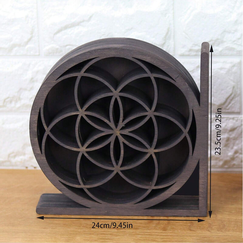 Κρυστάλλινο ράφι Sun And Moon Βιβλιοθήκες βαρέως τύπου Διακοσμητικές στρογγυλές θήκες για να κρατάτε βιβλία Διακοσμήσεις σπιτιού Διακοσμήσεις δωματίων Αισθητική