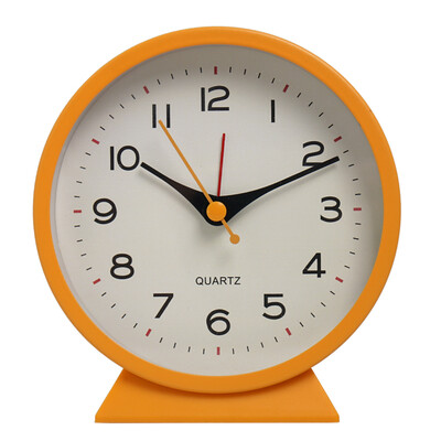 1tk lihtne metallist väike äratuskell loominguline öökapp lauaarvuti vaigistatud üliõpilaskell