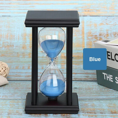5–60 minučių medinis smėlio laikrodis Modernus smėlio stiklas Kūrybiškos gimtadienio dovanos Virtuvės laikmatis Namų dekoravimas Smėlio laikrodis Biuro papuošalai