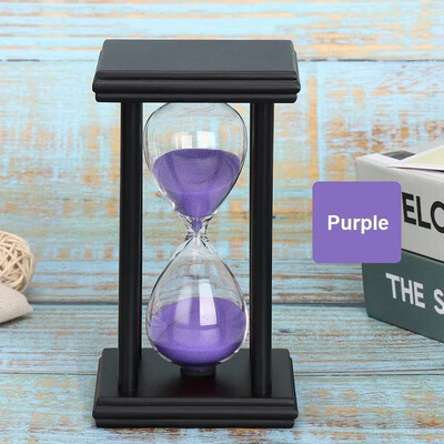5–60 minučių medinis smėlio laikrodis Modernus smėlio stiklas Kūrybiškos gimtadienio dovanos Virtuvės laikmatis Namų dekoravimas Smėlio laikrodis Biuro papuošalai