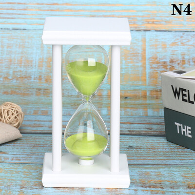 30 minučių smėlio smėlio laikrodis Atgalinės atskaitos laikas Modernus medinis smėlio stiklas laikmatis Namų dekoro papuošalai Reloj De Arena Naujųjų metų dovanos