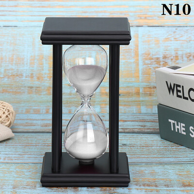 30 minučių smėlio smėlio laikrodis Atgalinės atskaitos laikas Modernus medinis smėlio stiklas laikmatis Namų dekoro papuošalai Reloj De Arena Naujųjų metų dovanos