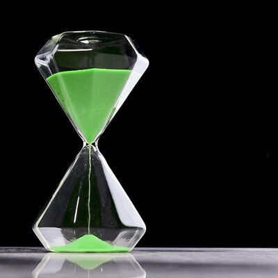 5 minučių deimantinis smėlio laikrodis Kūrybinis ornamentas laikmatis Svetainė Smėlio laikrodis Vyno spintelė Namų dekoras Smėlio stiklas Gimtadienio dovana