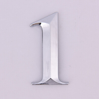 Isekleepuv uksenumbri silt Maja numbri number - Korterhotelli kontorikleebis