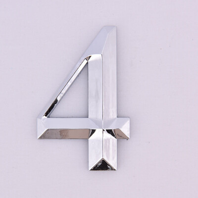 Isekleepuv uksenumbri silt Maja numbri number - Korterhotelli kontorikleebis