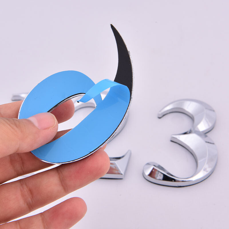 Isekleepuv uksenumbri silt Maja numbri number - Korterhotelli kontorikleebis