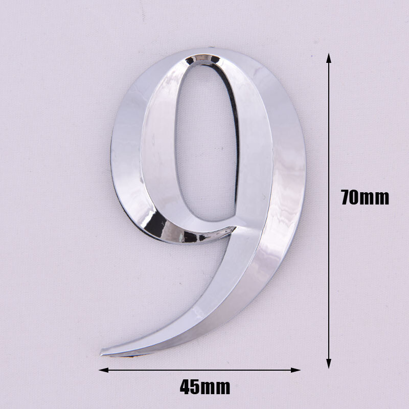 Isekleepuv uksenumbri silt Maja numbri number - Korterhotelli kontorikleebis