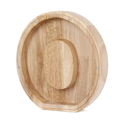 26 Inglise tähestikku rahakast Mündi raha hoiupõrsas puidust kirjaga säästukast lauaarvuti kaunistus kodukaunistusega käsitöö lastele