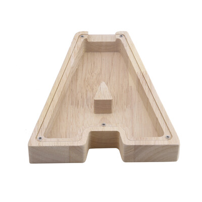 26 Inglise tähestikku rahakast Mündi raha hoiupõrsas puidust kirjaga säästukast lauaarvuti kaunistus kodukaunistusega käsitöö lastele