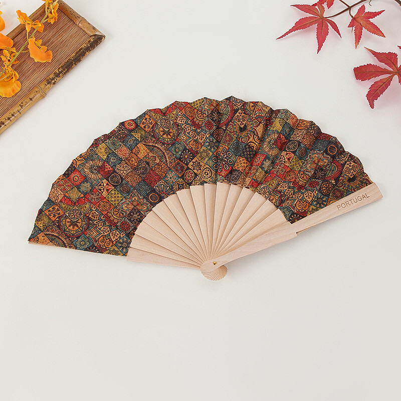 23 cm täispuidust kokkupandav ventilaator, bambusest käsitsi kokkupandav ventilaator retro naiste moodne minimalistlik rekvisiit Klassikaline puidust kokkupandav ventilaator