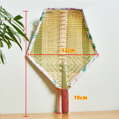 1 τεμ. Χειροποίητο υφαντό μπαμπού ανεμιστήρας χεριού σε κινέζικο στυλ, καλοκαιρινοί ανεμιστήρες χεριών στολίδια τέχνης τοίχου Διακόσμηση γάμου σπιτιού
