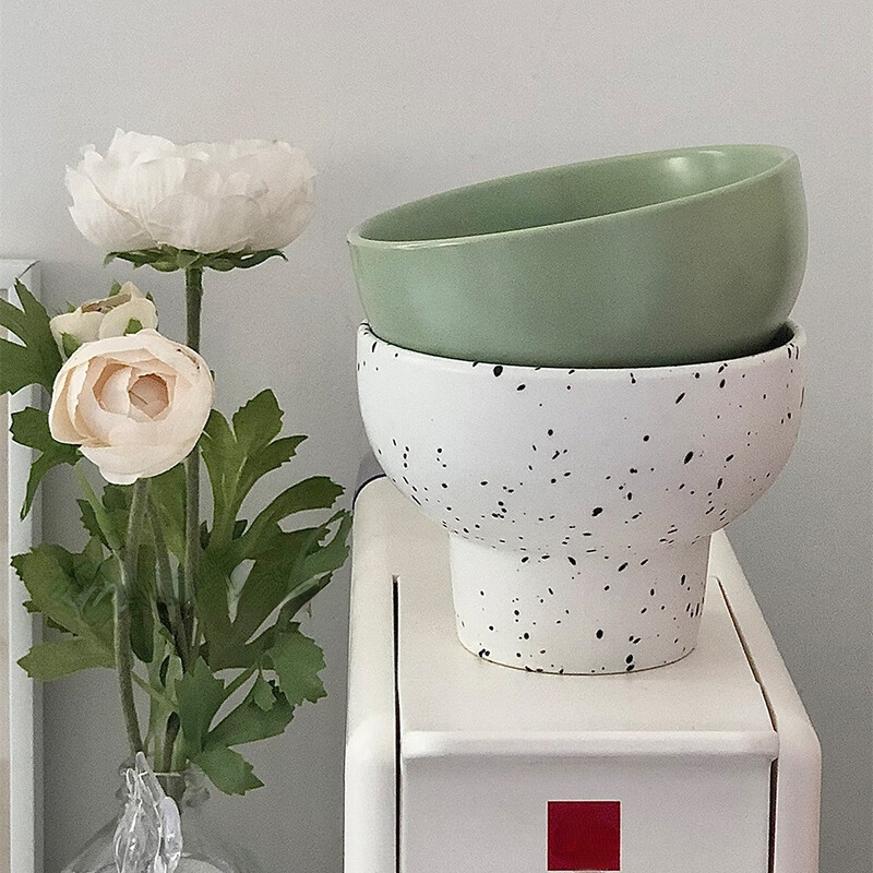 Ρετρό κεραμικό μπολ 4 ιντσών Μπολ με χυλοπίτες Μπολ με ρύζι Σούπα με δημητριακά Επιδόρπιο Μπολ Σνακ Ασφαλές σε φούρνο μικροκυμάτων Επιτραπέζια σκεύη κουζίνας