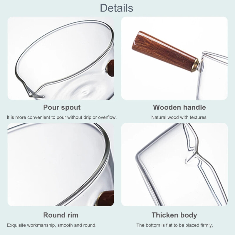 Klaasist keedupott supipiimapott puidust käepidemega Klaasist keedupott kiirnuudlipott klaasist kööginõud Köögitarvikud