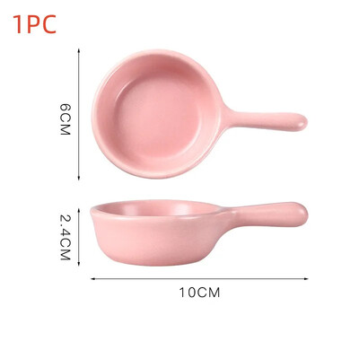 Mini kastmistaldrik käepidemega Majapidamiskeraamiline kastmenõu Jaapani salati maitsestamise serveerimisvahend Köögi söögipulgahoidjad