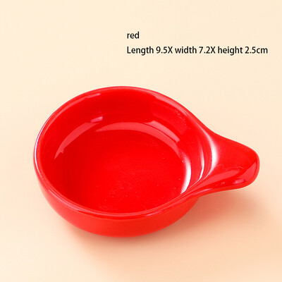 Ιαπωνική κεραμική σάλτσα Καρυκεύματα πιάτων καρυκεύματα Πιάτα Σούσι σνακ σόγιας για το σπίτι Μπολ Μίνι δίσκος Μικροσκοπικό μπολ