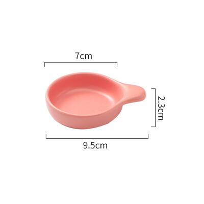 Ιαπωνική κεραμική σάλτσα Καρυκεύματα πιάτων καρυκεύματα Πιάτα Σούσι σνακ σόγιας για το σπίτι Μπολ Μίνι δίσκος Μικροσκοπικό μπολ